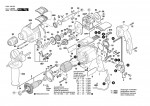 Bosch 0 601 146 542 GSB 22-2 RE Percussion Drill 230 V / GB Spare Parts GSB22-2RE